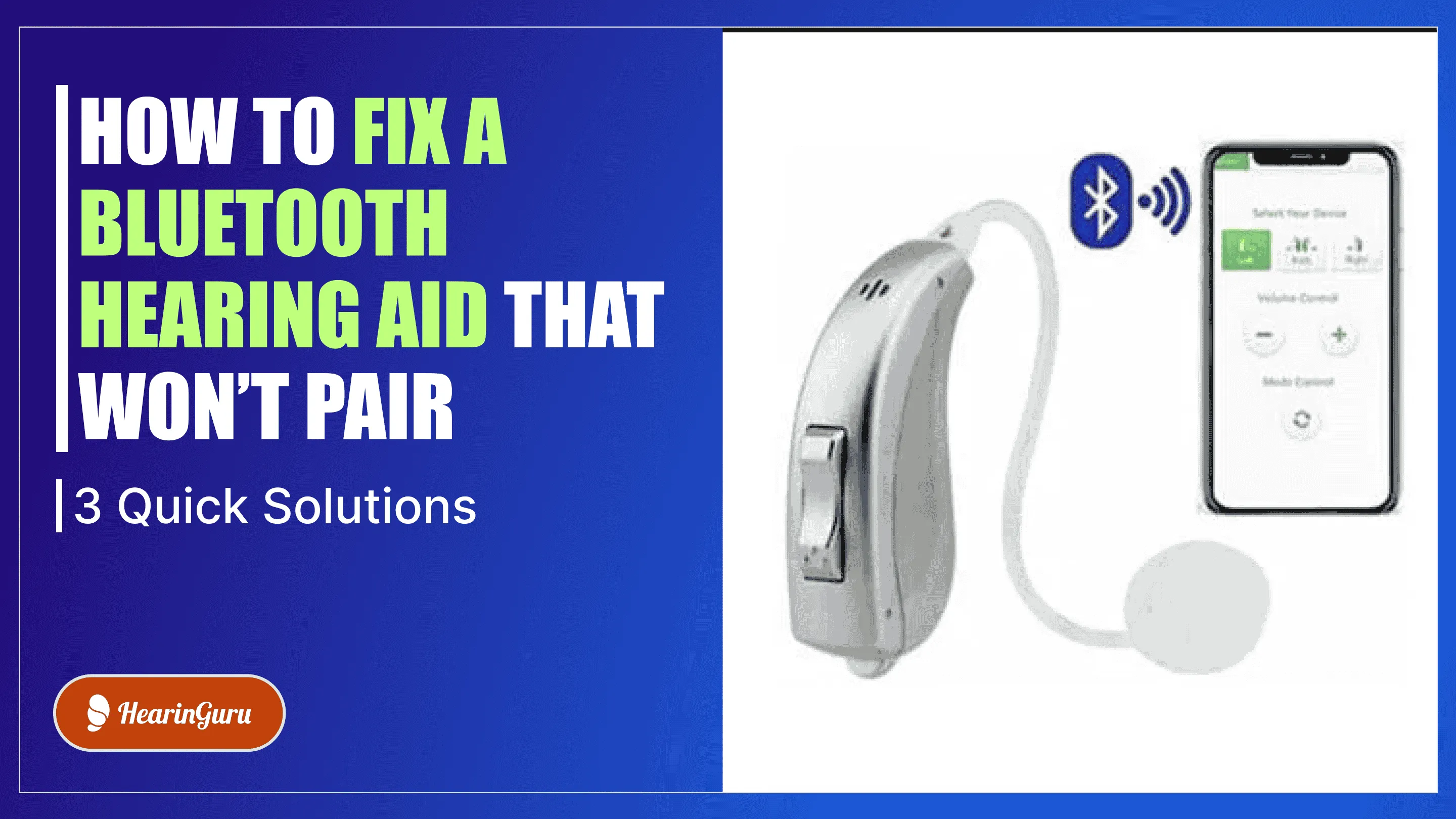  Bluetooth Hearing Aid 